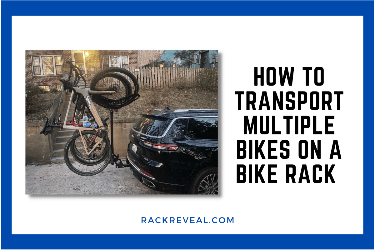 how to transport multiple bikes on a bike rack