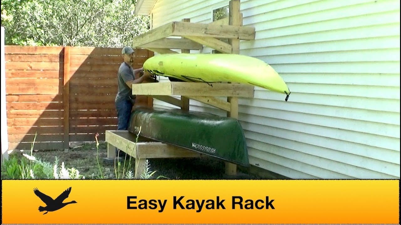 How to Build Kayak Storage
