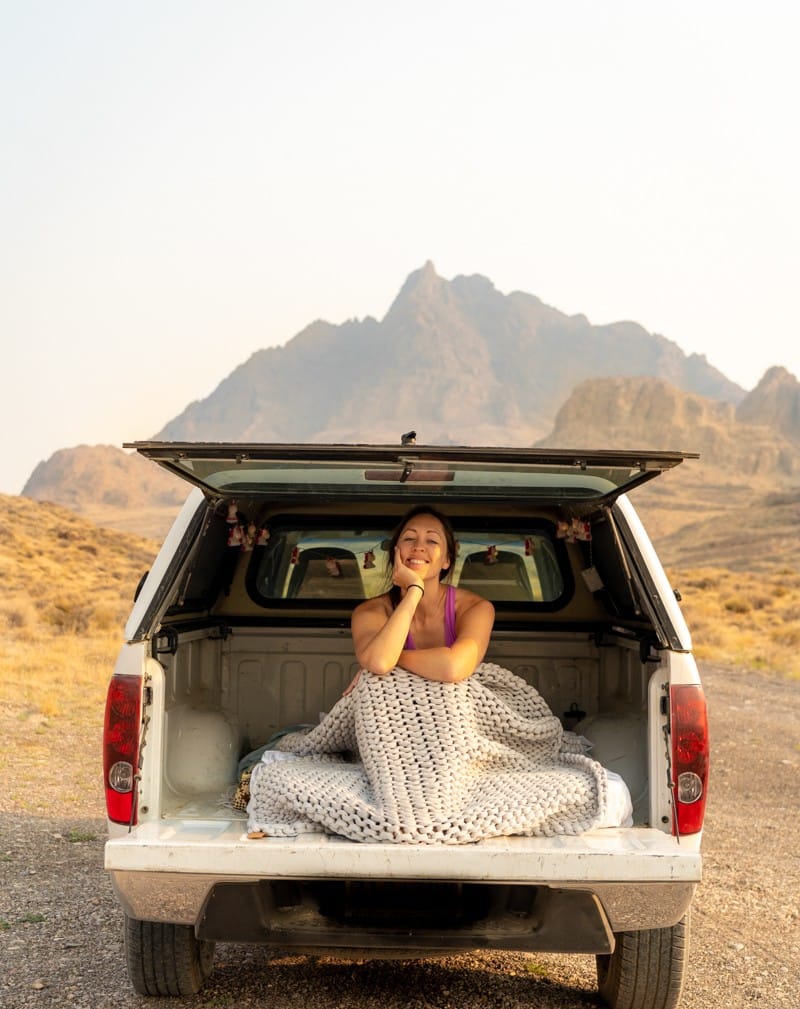 How to Sleep in a Truck Bed