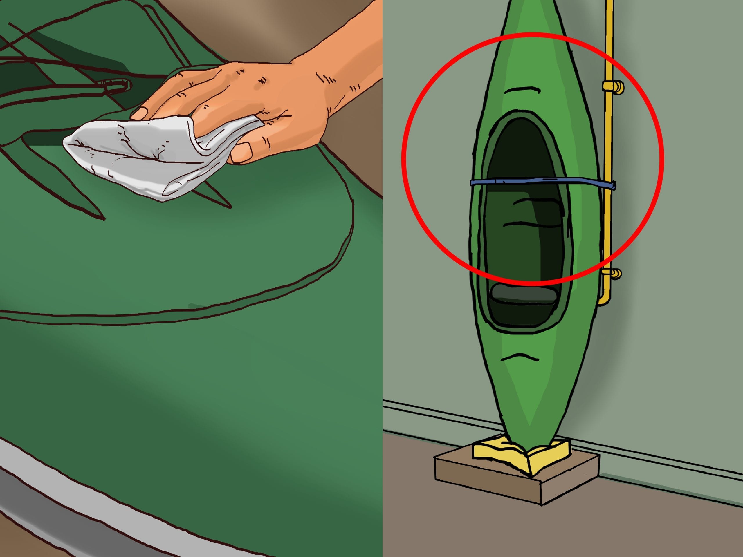 How to Store a Kayak