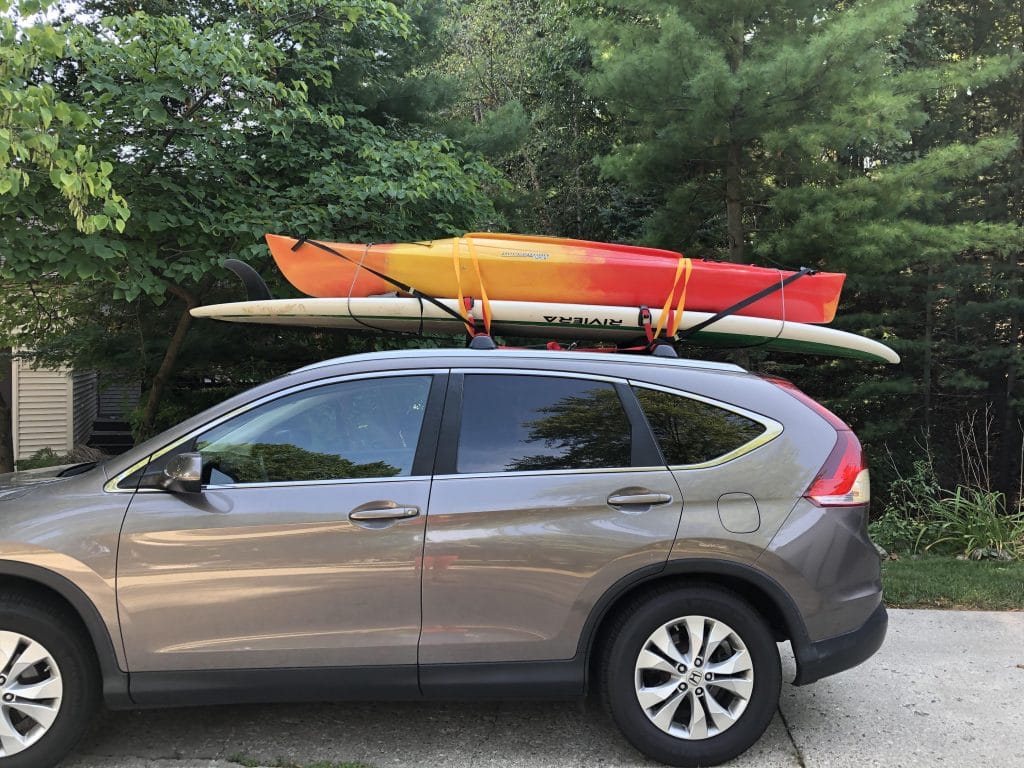 Can You Use a Kayak Rack for a Paddle Board
