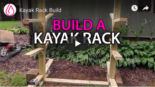 How to Build a Kayak Rack for Outside