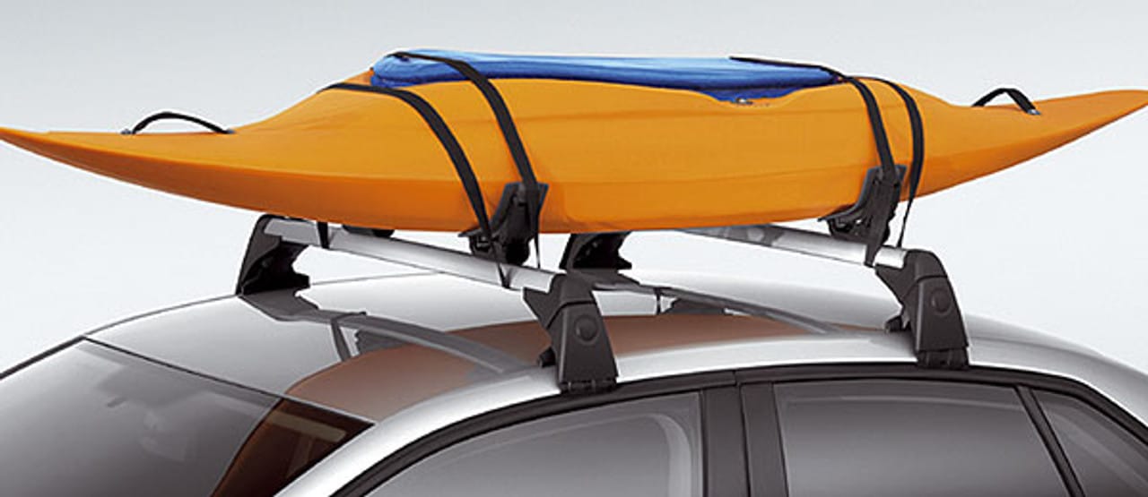 Kayak in Roof Rack
