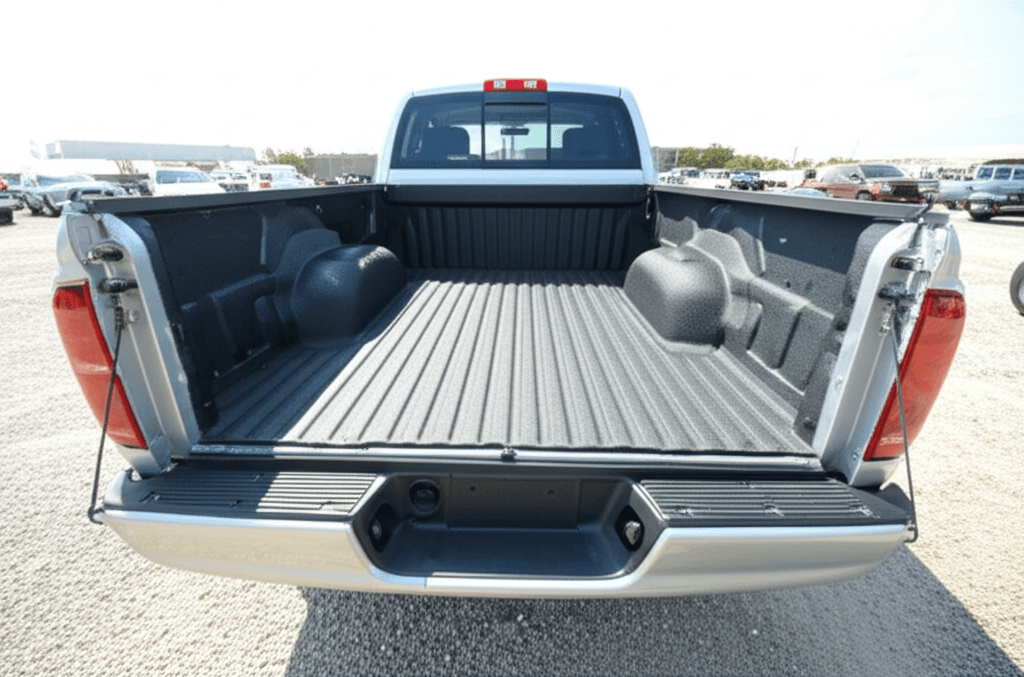 Generate a high-quality, relevant image prompt for an article about: Truck Bed for 2005 Dodge Ram 15