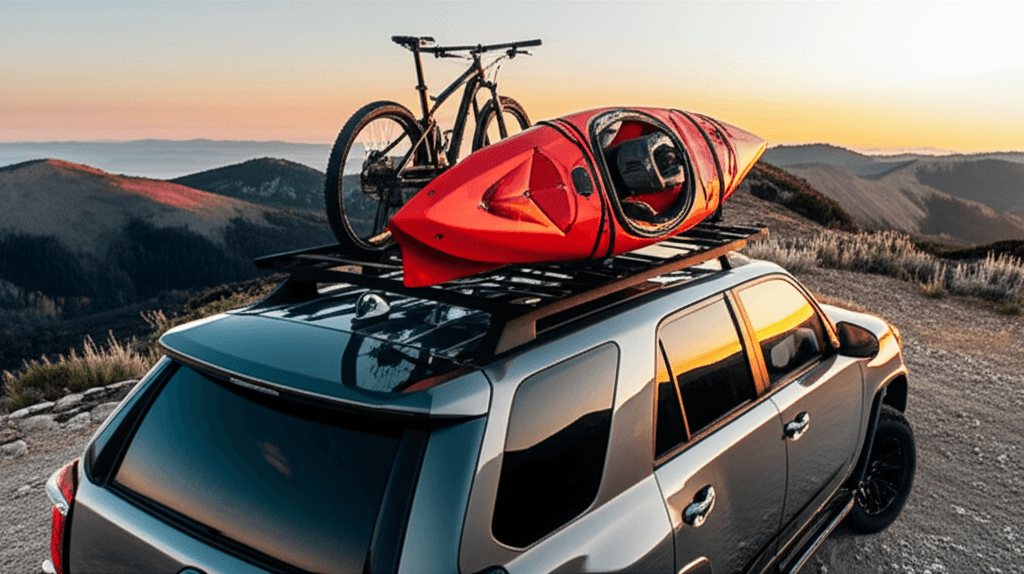 Generate a high-quality, relevant image prompt for an article about: Why Are Roof Racks So Expensive