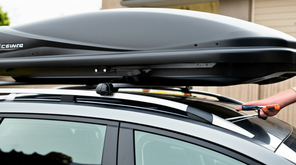 Generate a high-quality, relevant image prompt for an article about: How to Fix Roof Box: Essential