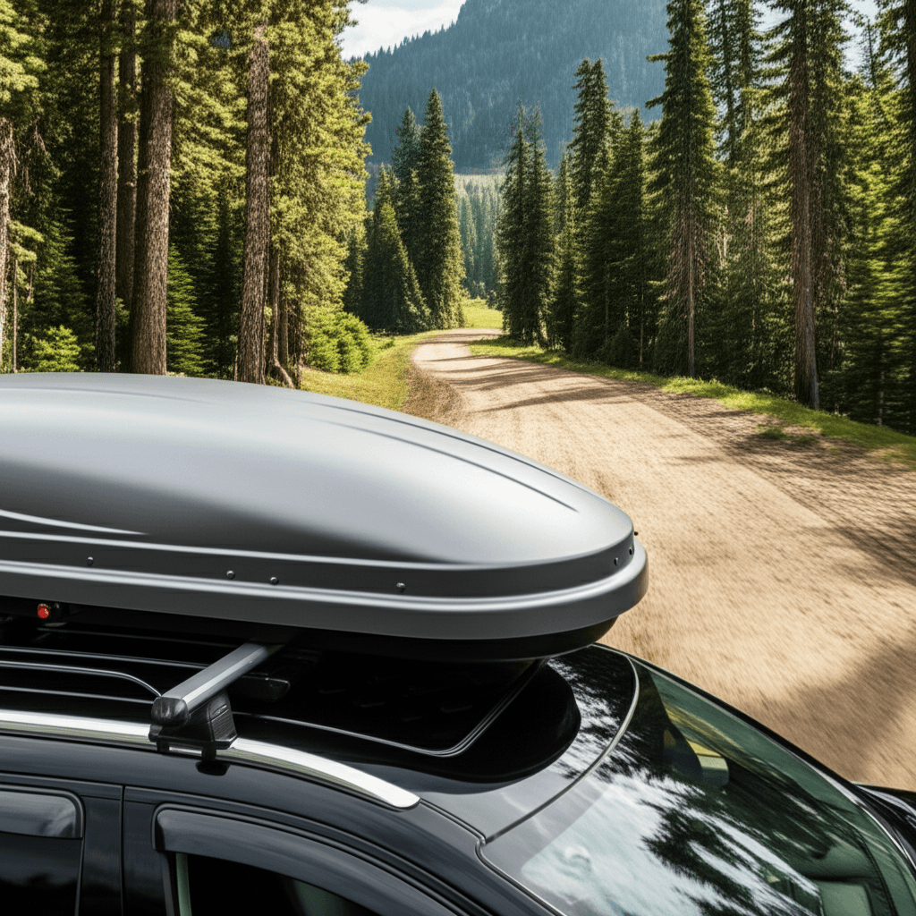 Generate a high-quality, relevant image prompt for an article about: Are Cargo Boxes Worth It? Essen