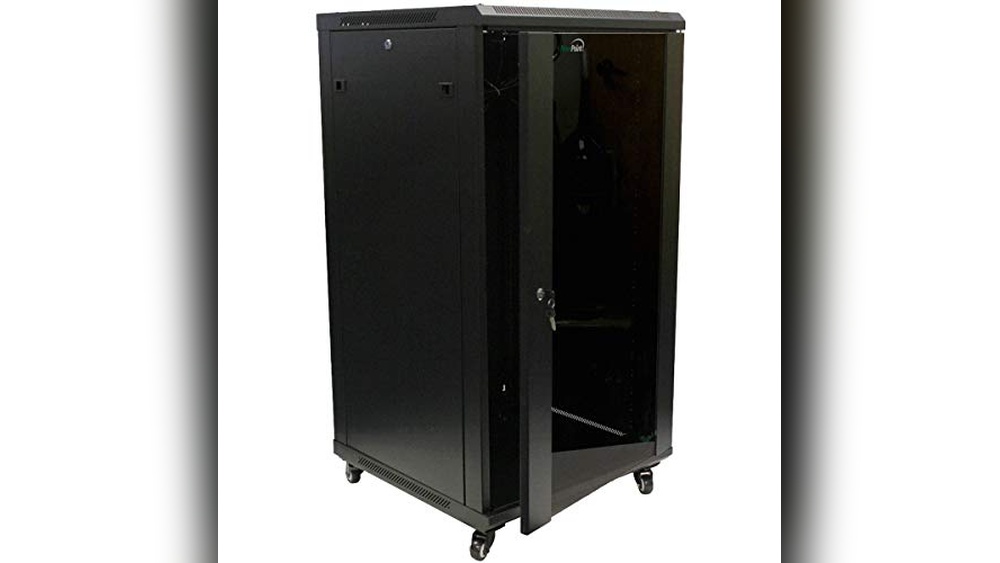 22U Server Cabinet Wall Mount Rack Enclosure With Caster Wheels Review