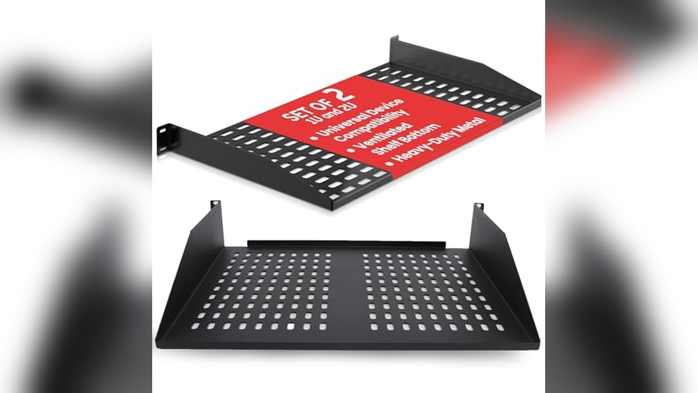 32U Server Rack Cabinet: Optimize Space with Ventilated Mounting Shelves