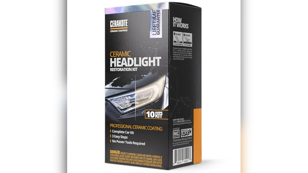 Car Headlight Restoration Polishing Kits for Clear, Bright Lenses