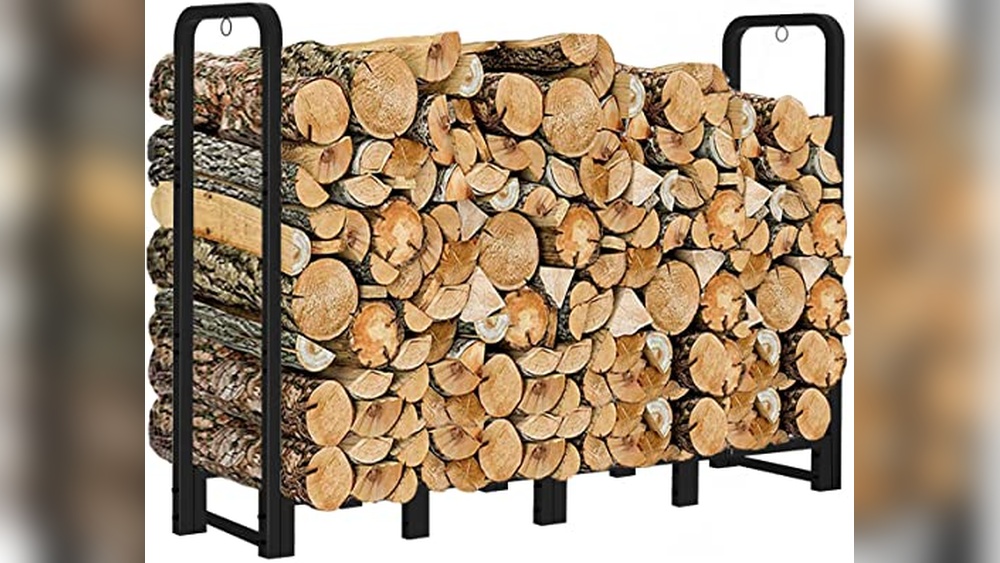 Firewood Rack 6 With Roof: Durable Outdoor Wood Storage Solutions