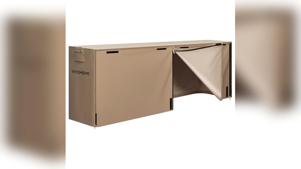 Firewood Rack Cover 8 Foot: Durable, Waterproof Protection for Outdoor Logs