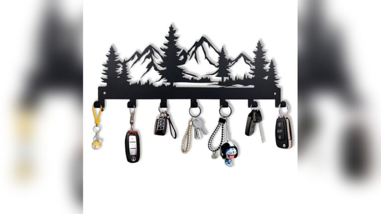 Gold Key Rack Heavy Duty Key Rack – Durable & Secure Key Organizer