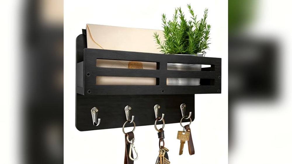 Key Rack With Mail Holder: Stylish Organization for Your Entryway Essentials