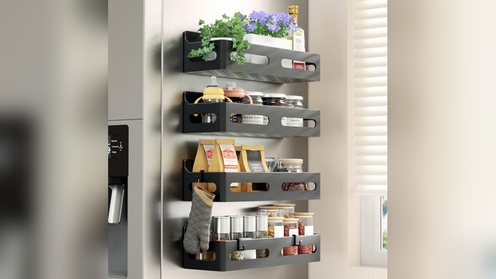 Magnetic Spice Rack for Refrigerator: Maximize Kitchen Space and Organization