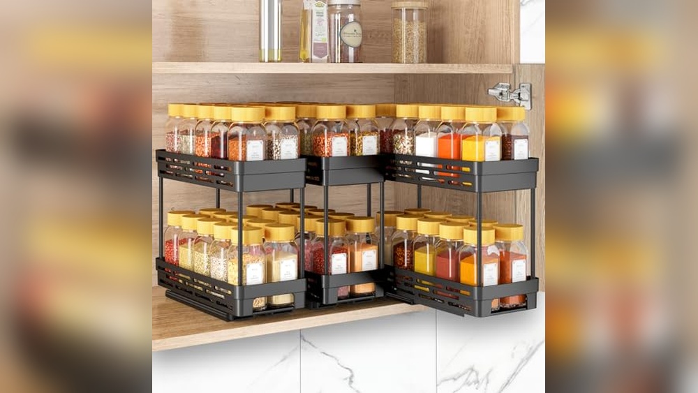 Pull Out Spice Rack for Cabinet: Maximize Kitchen Space and Organization