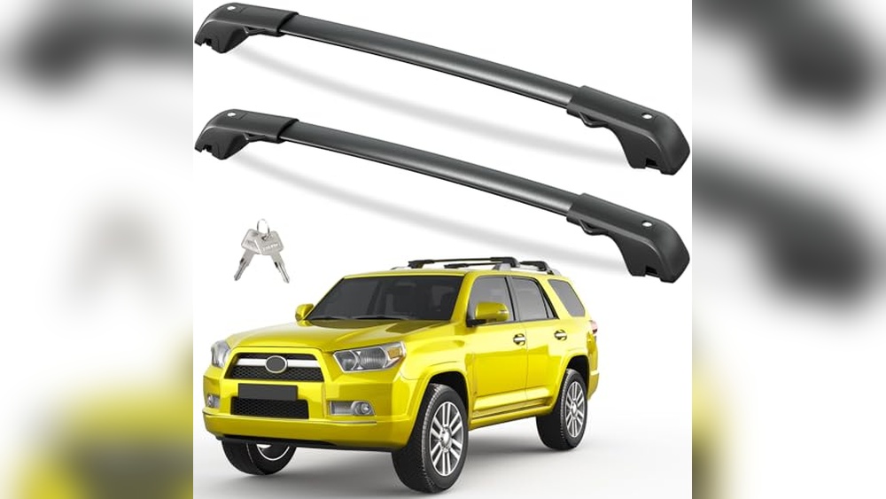 Roof Rack Cross Bars for Toyota 4Runner: Heavy Duty Aluminum Cargo Carriers