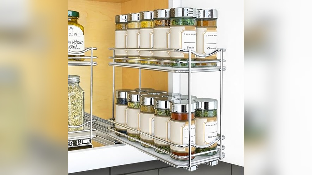 Sliding Spice Rack for Kitchen Cabinets: Maximize Your Pantry Space Efficiently