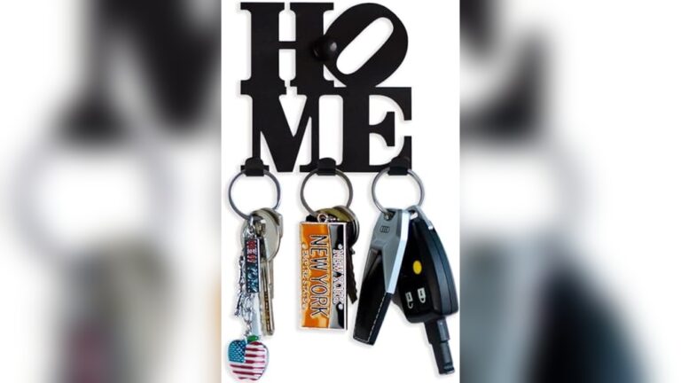 Key Rack Renctangle Small Key Rack – Stylish & Compact Organizer for Your Keys