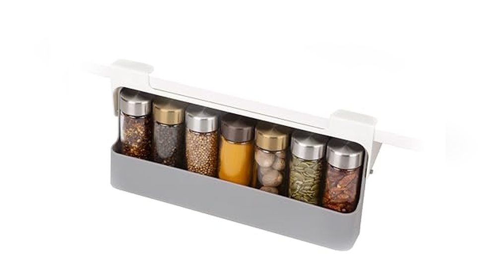 Under Cabinet Spice Rack Organizer: Maximize Kitchen Space and Style