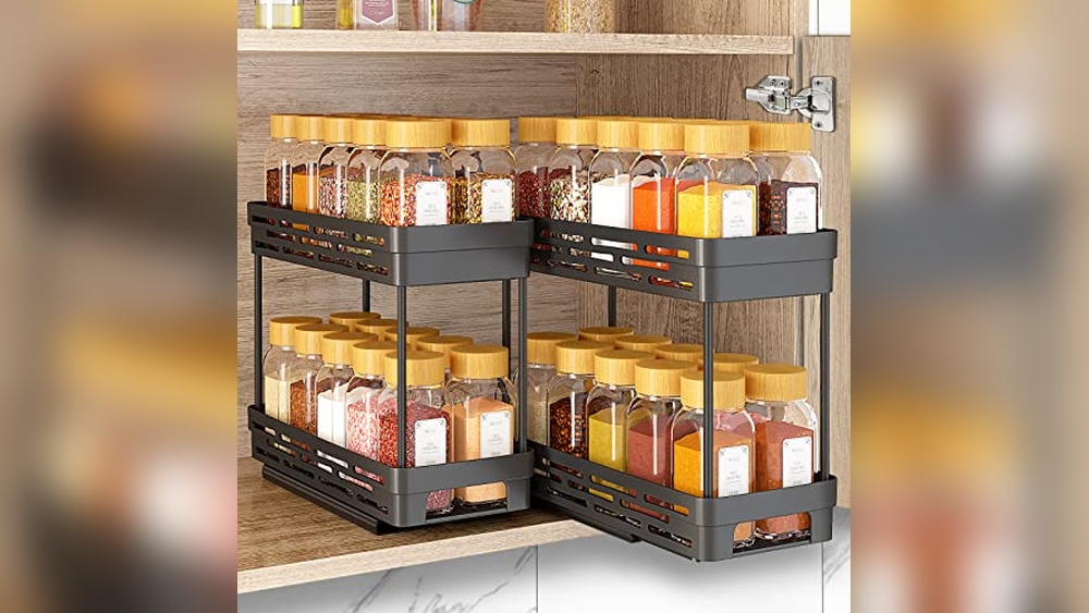 Vertical Spice Rack Organizer: Maximize Kitchen Space with Stylish Storage