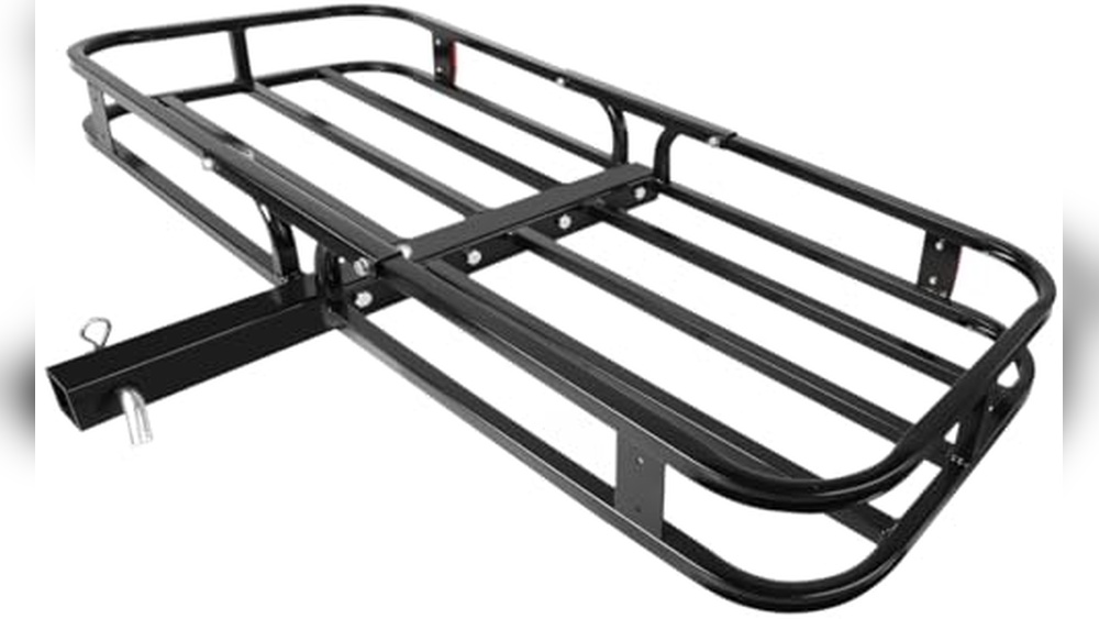 Folding Luggage Rack Hitch Cargo Carrier: Ultimate Heavy-Duty Travel Solution