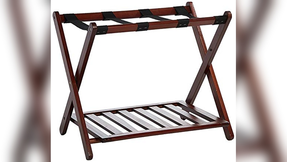 Folding Luggage Rack Hotel Style: Stylish, Space-Saving Travel Essentials