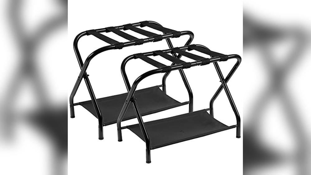 Folding Luggage Rack Wall Mounted: Space-Saving Storage Solutions for Guests