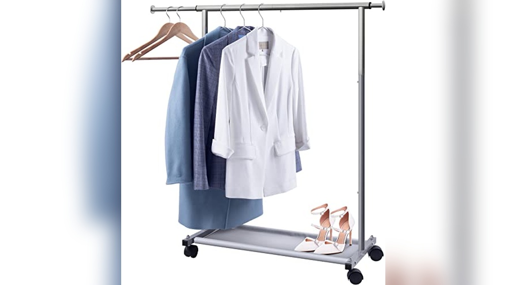 Kids Clothing Rack Adjustable Height for Easy Storage and Organization