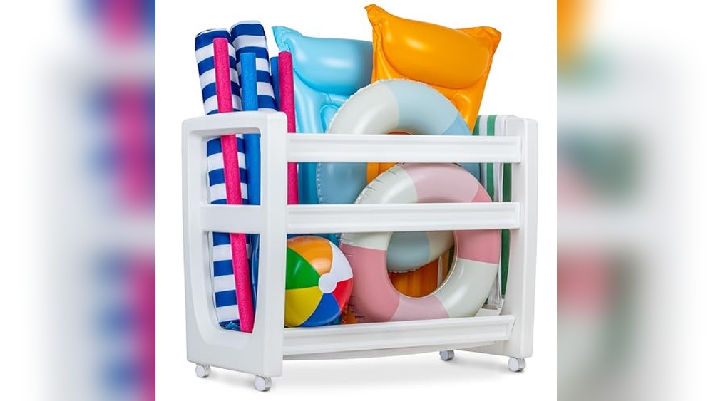 Outdoor Toy Storage Rack: Stylish Solutions for Pool and Garden Organization