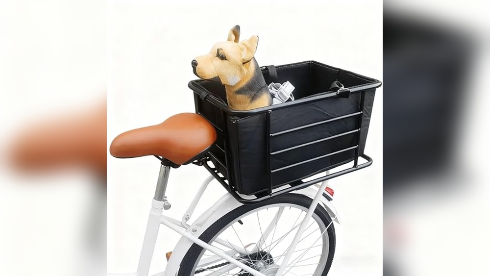 Pet Bike Rack: Secure and Comfortable Carrier for Your Small Dog