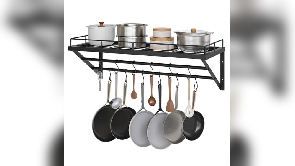Pot Rack 30 Inch: Maximize Kitchen Space with Stylish Wall Organizer