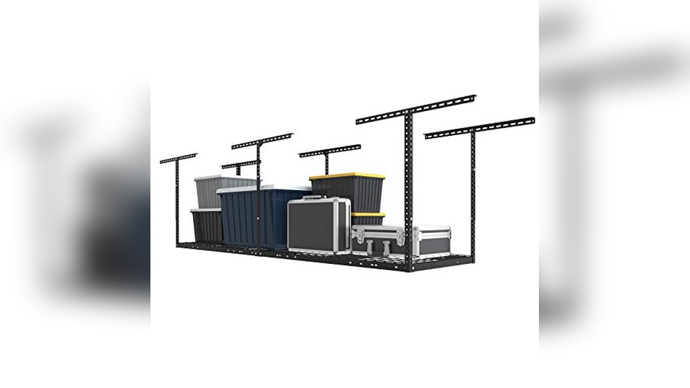 2X8 Overhead Garage Storage Rack: Maximize Space with Heavy Duty Organization