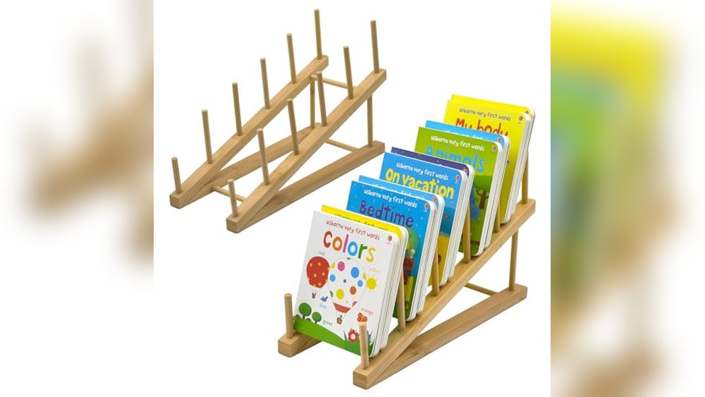 Book Rack Small: Compact Wooden Shelves for Kids’ Rooms & Offices