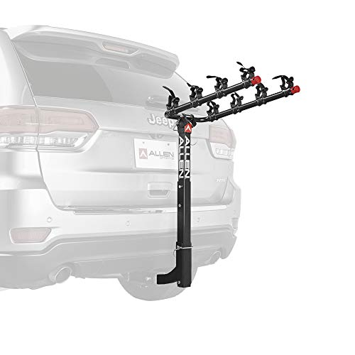 Allen Sports Deluxe 4-Bike Hitch Mount Rack (2-Inch Recei... Features. Hitch insert fits 2-in receiver hitches.