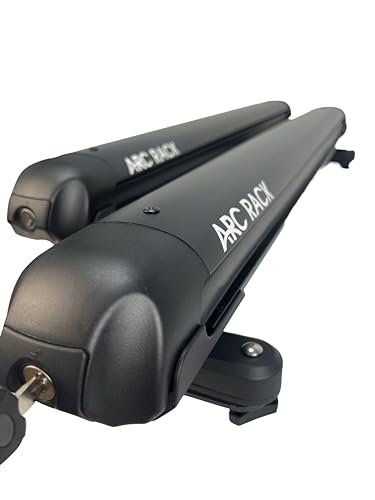 Arc Rack 36" (Black) Low Profile Ski Rack for Car Roof & ... NEW DESIGN - Low Profile Design Virtually Becomes