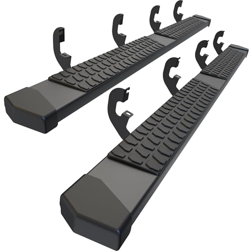 AutoBull Crew Cab Running Boards Side Steps Compatible wi... Fitment- Truck running boards compatible with 2019