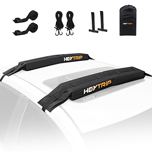 HEYTRIP Universal Soft Roof Rack Pads for Kayak/Surfboard... Universal Fitment: No longer do you need an expens