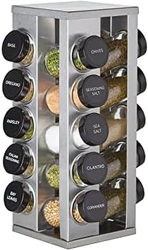 Kamenstein 20 Jar Rotating Spice Rack