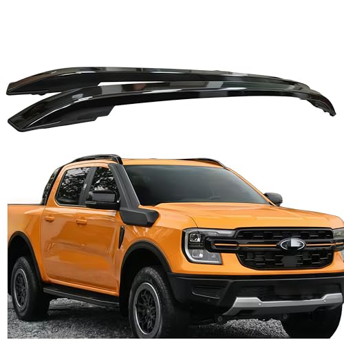 Longyeauto 2PCS Black Roof Rail Racks Fits for Ford Range... Fits for: Ford Ranger 2024 2025 2026