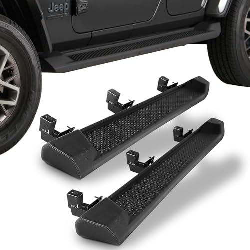 Perfit Liner 6 inch Running Boards & Side Steps Compatibl... Fitment - Compatible With 2018-2026 Jeep Wrangler