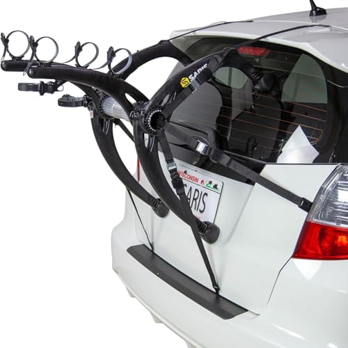Saris Bones EX 2-Bike Trunk Rack Bicycle Carrier, Durable... EASY FIT CHECK: Scan the QR code to instantly veri