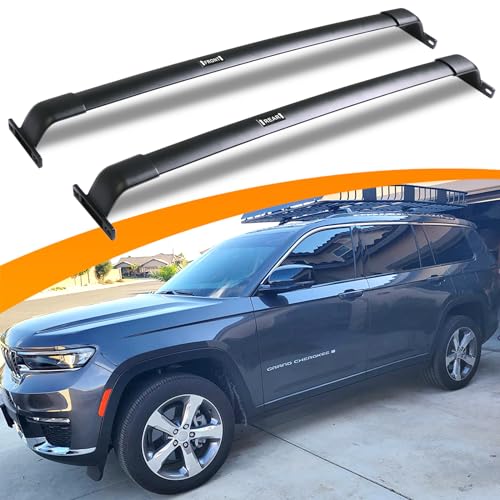 Snailfly 300lb Roof Rack Cross Bars Fit for 2021-2026 Jee... 【Quick No-Drill Setup】 Designed for 2021-2026 Jeep