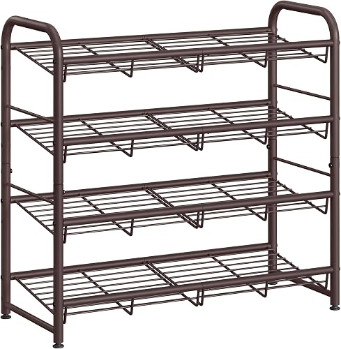 SONGMICS 8 Tier Metal Shoe Rack
