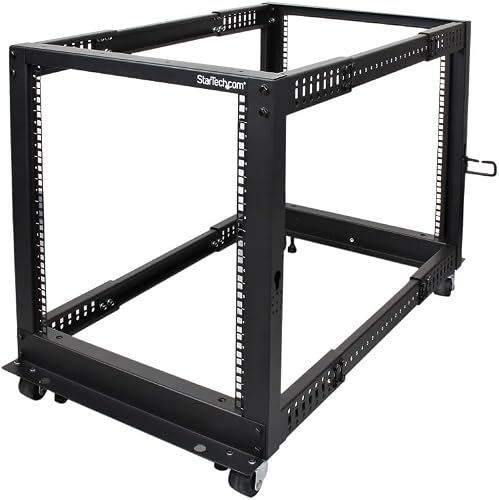 StarTech 12U Enclosed Server Cabinet Rack lockable sound dampening home lab 2026