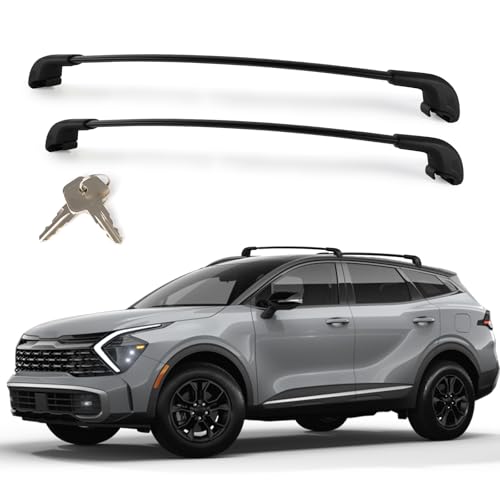 330LBS T-Slot Roof Rack Cross Bars Compatible with Kia Sp... COMPATIBLE VEHICLE MODELS: The roof rack cross bar