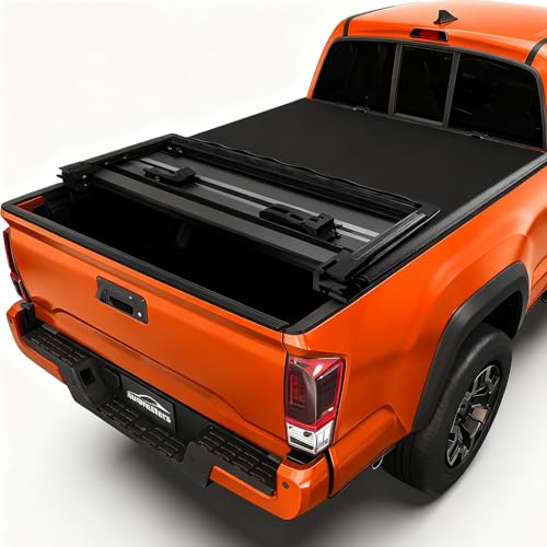 Aurorasters Soft Tri-fold Truck Bed Tonneau Cover for 201... Compatible Vehicle Model: Aurorasters truck bed to