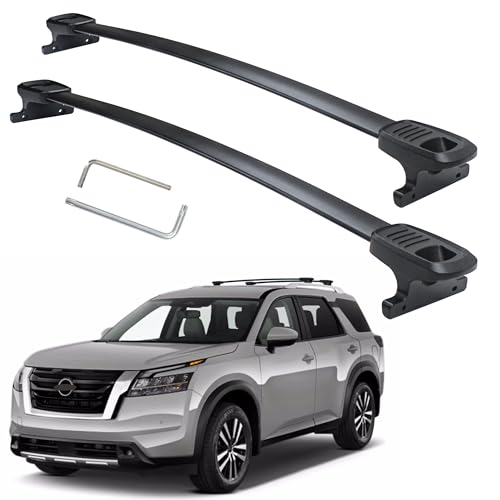Autekcomma Heavy Duty 300 lb Loading Weight Roof Rack Cro... PROTECT YOUR RIDE:With built-in soft pad , no scra