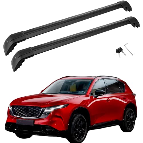 Cross Bars Roof Rack Fits for Mazda CX-5 2026 Aluminum Ca... Fitment:Fits For Mazda CX-5 2026