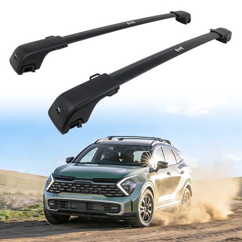 EZREXPM 330LBS Cross Bars Roof Rack Fit for 2023-2026 Kia... FITMENT – Roof rack cross bars fit Kia Sportage 20